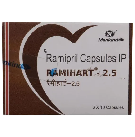 ramihart 2.5mg tablet 10's